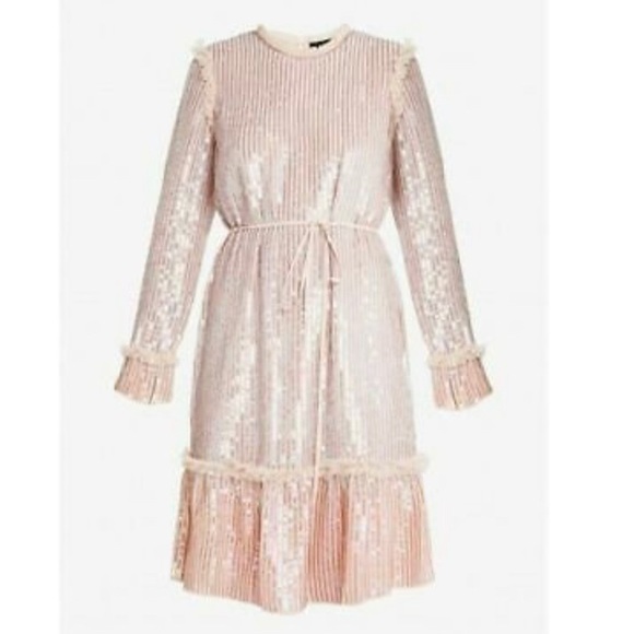 Pink sparkly Needle&thread dress - Picture 8 of 12